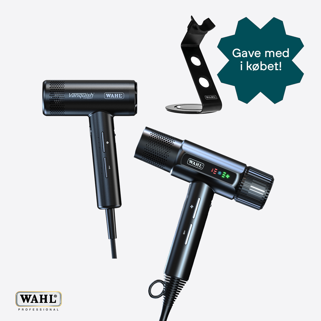 Praktisk fønholder med på købet – når du køber Wahl Vanquish