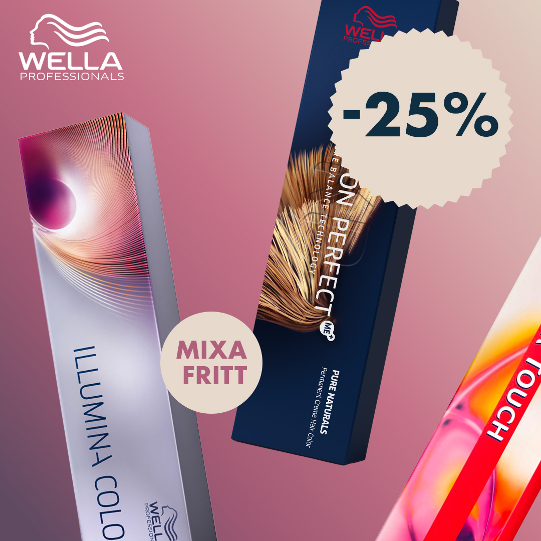 Wella -25%